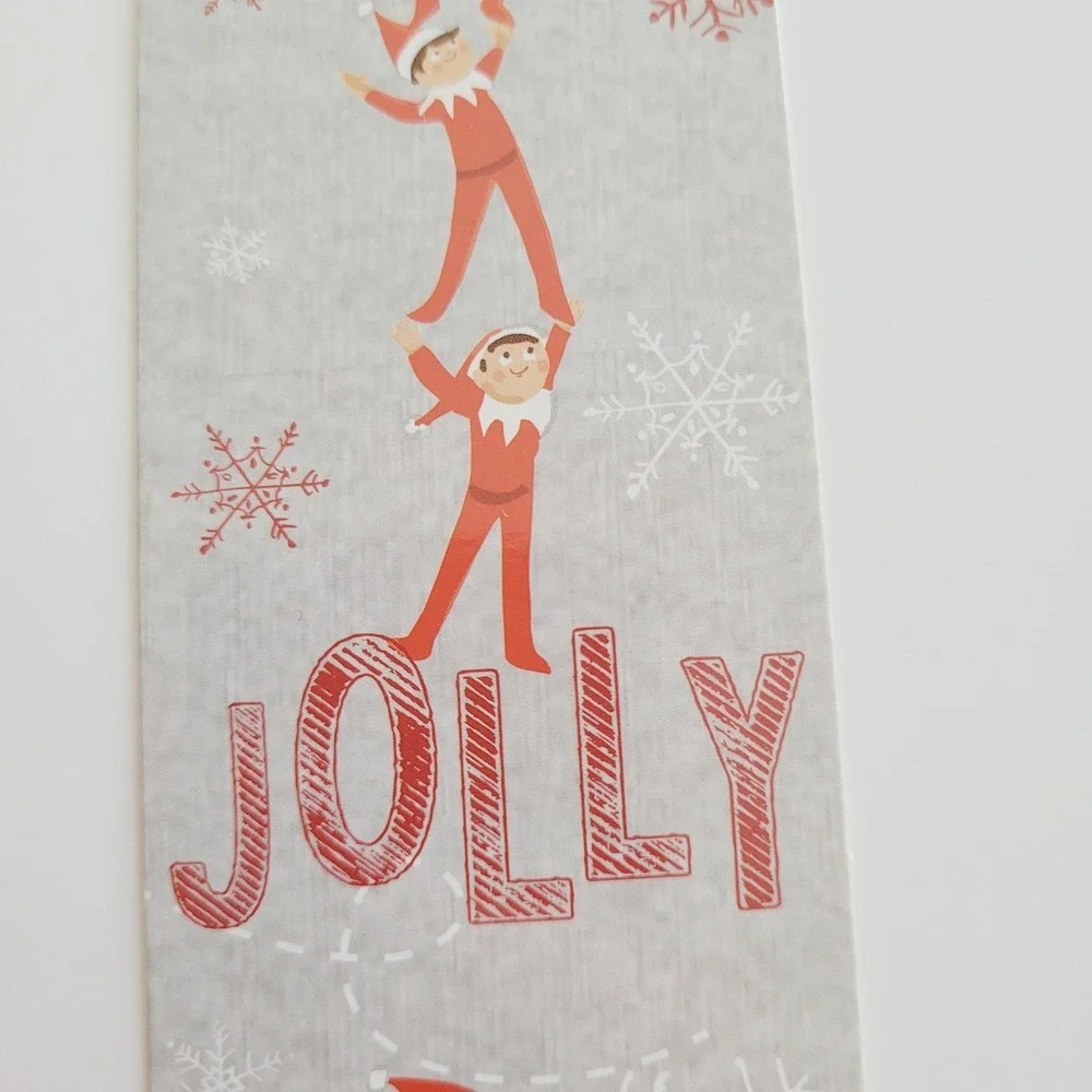 Elf on Shelf 2017 Bookmark, Be Jolly Christmas Tradition, Raymond Geddes # 20369